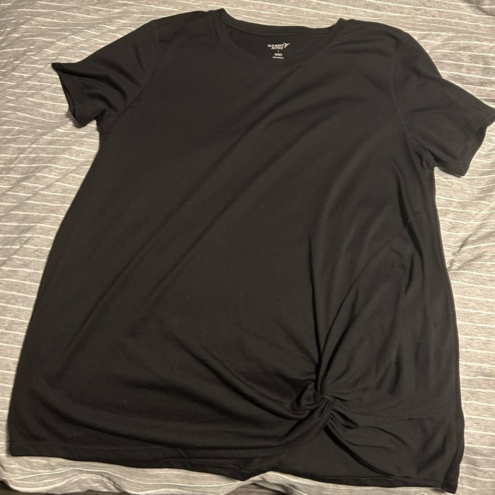 Old Navy Black Short Sleeve Women's Tee